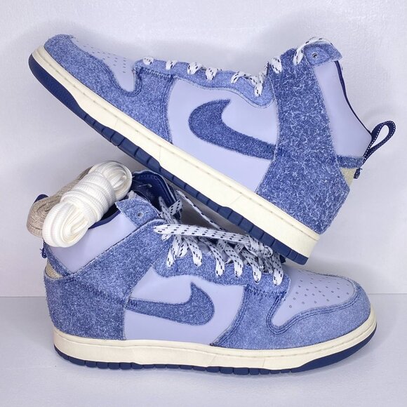 Nike Dunk Hi x Notre Shoes Mens Midnight Navy main image 4